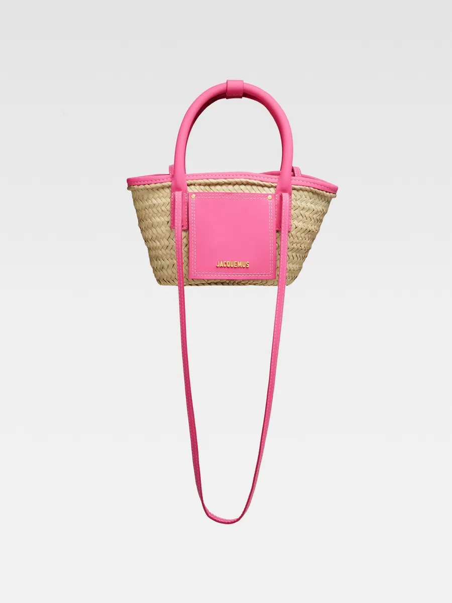 Мини-сумка-корзинка для пляжа Le petit panier Soli Jacquemus, темно-розовый
Мини-сумка-корзинка для пляжа Le petit panier Soli Jacquemus, темно-розовый