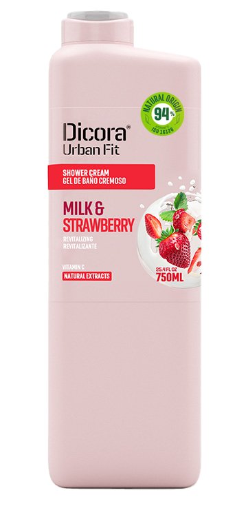 Dicora, Гель для душа Молоко и Клубника, 750 мл
Dicora, Гель для душа Молоко и Клубника, 750 мл