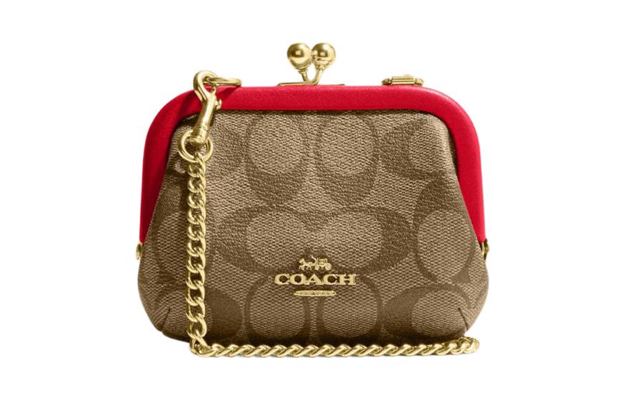 COACH Замковый холщовый наплечный рюкзак с кожаными вставками
COACH Замковый холщовый наплечный рюкзак с кожаными вставками