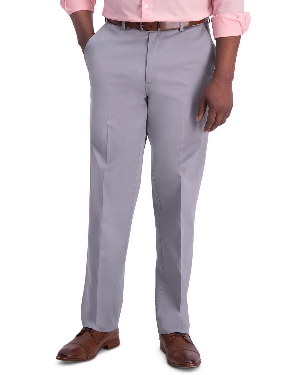 Мужские брюки премиум-класса цвета хаки с плоской передней частью без железа Haggar
Мужские брюки премиум-класса цвета хаки с плоской передней частью без железа Haggar