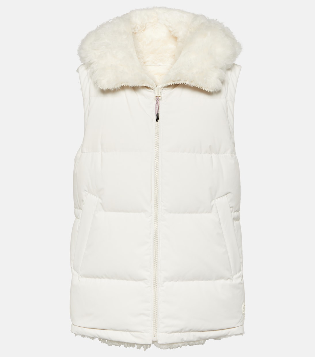 Двусторонний жилет из овчины Yves Salomon, Snow
Двусторонний жилет из овчины Yves Salomon, Snow