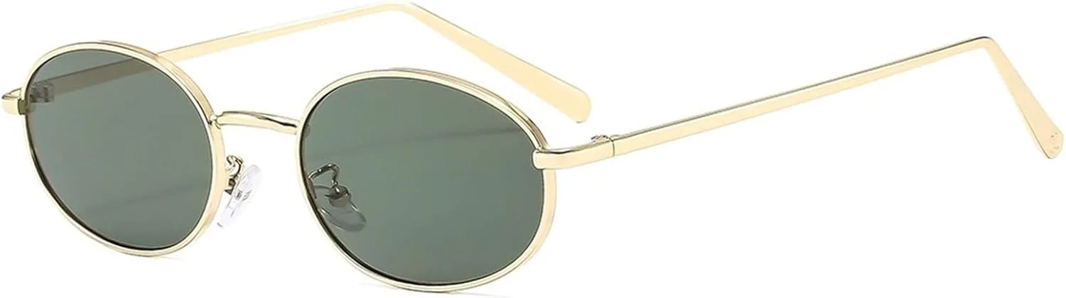 Мужские солнцезащитные очки в маленькой металлической оправе, для активного отдыха, женские солнцезащитные очки для шопинга и поездок на работу Generic, Green
Мужские солнцезащитные очки в маленькой металлической оправе, для активного отдыха, женские солнцезащитные очки для шопинга и поездок на работу Generic, Green