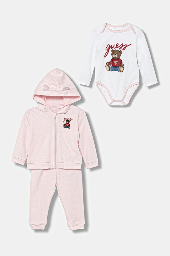 Комплект для новорожденного Guess, розовый
Комплект для новорожденного Guess, розовый