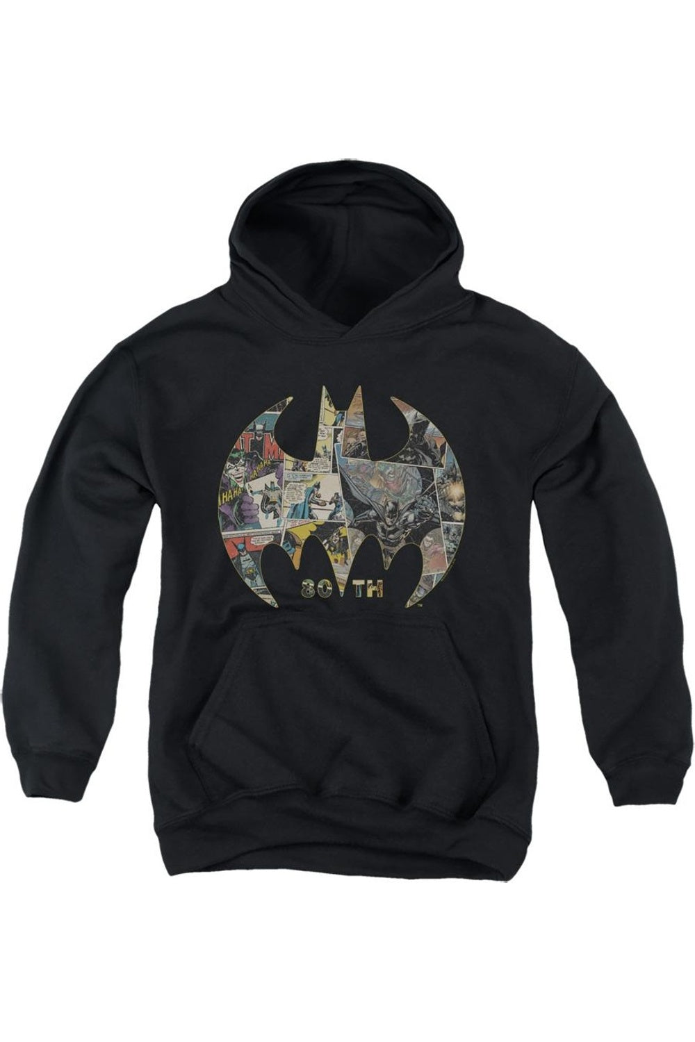 Батмен 80 лет Толстовка с капюшоном и принтом щита для детей Gildan, черный
Батмен 80 лет Толстовка с капюшоном и принтом щита для детей Gildan, черный