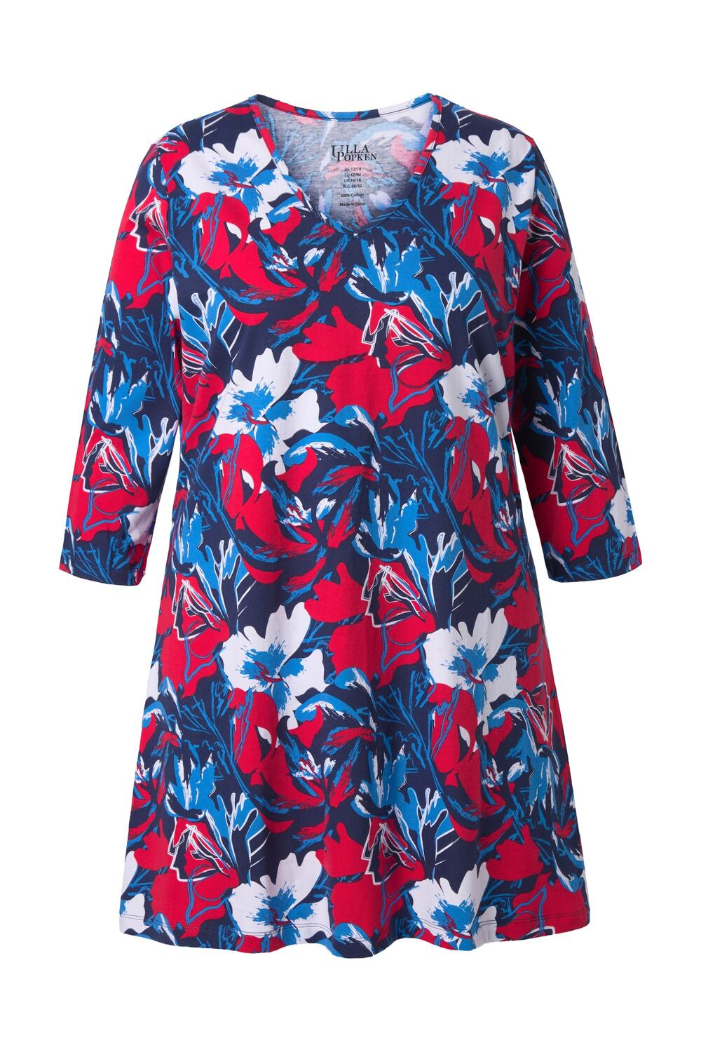 Ulla Popken Лонгслив в цвете Marine Blue и Red
Ulla Popken Лонгслив в цвете Marine Blue и Red