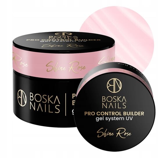 Наращивающий УФ-гель для ногтей, 30 мл Boska Nails, Pro Control Builder Shine Rose
Наращивающий УФ-гель для ногтей, 30 мл Boska Nails, Pro Control Builder Shine Rose