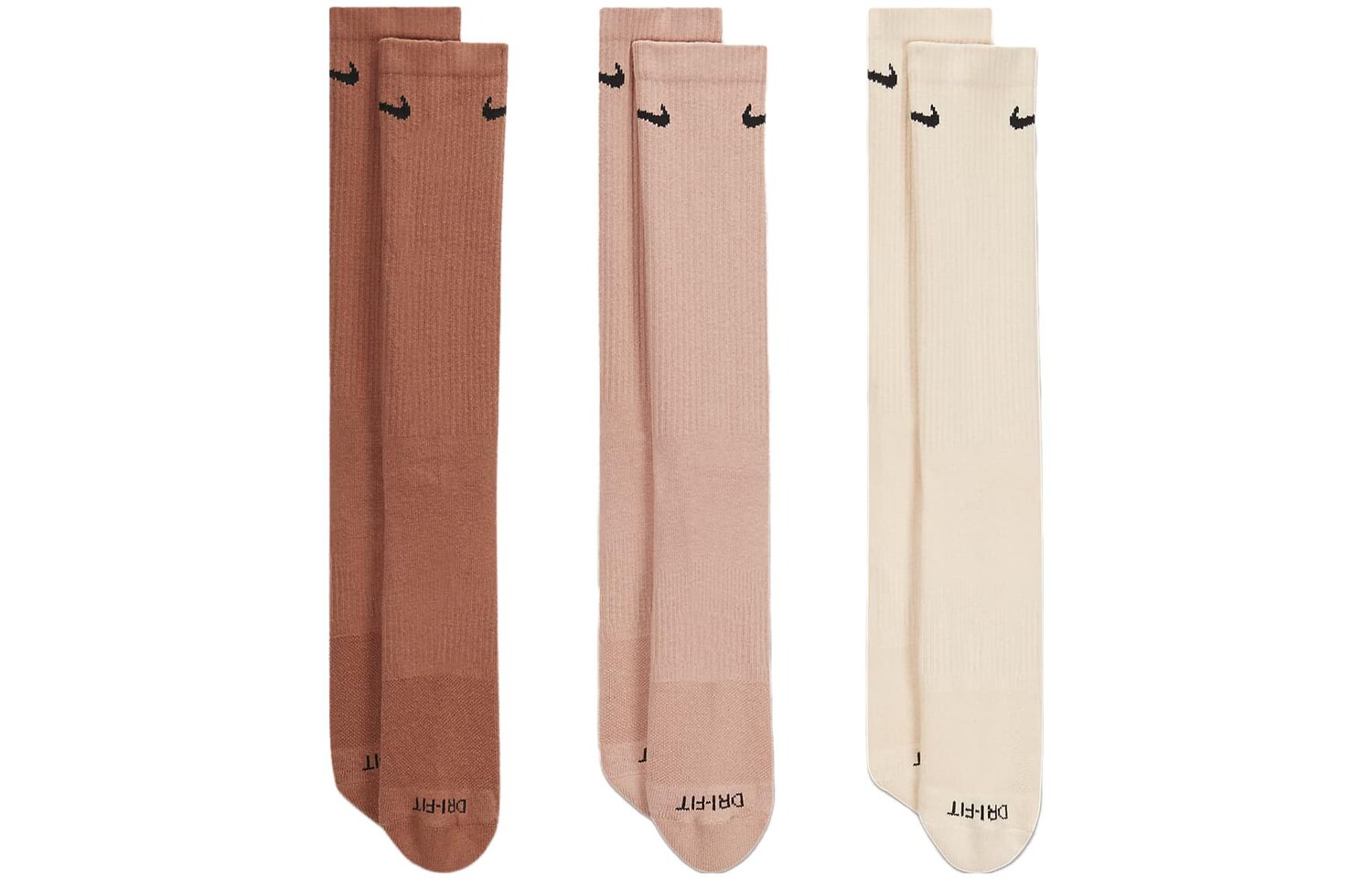 Носки унисекс Nike до середины икры 3 пары, коричневый
Носки унисекс Nike до середины икры 3 пары, коричневый