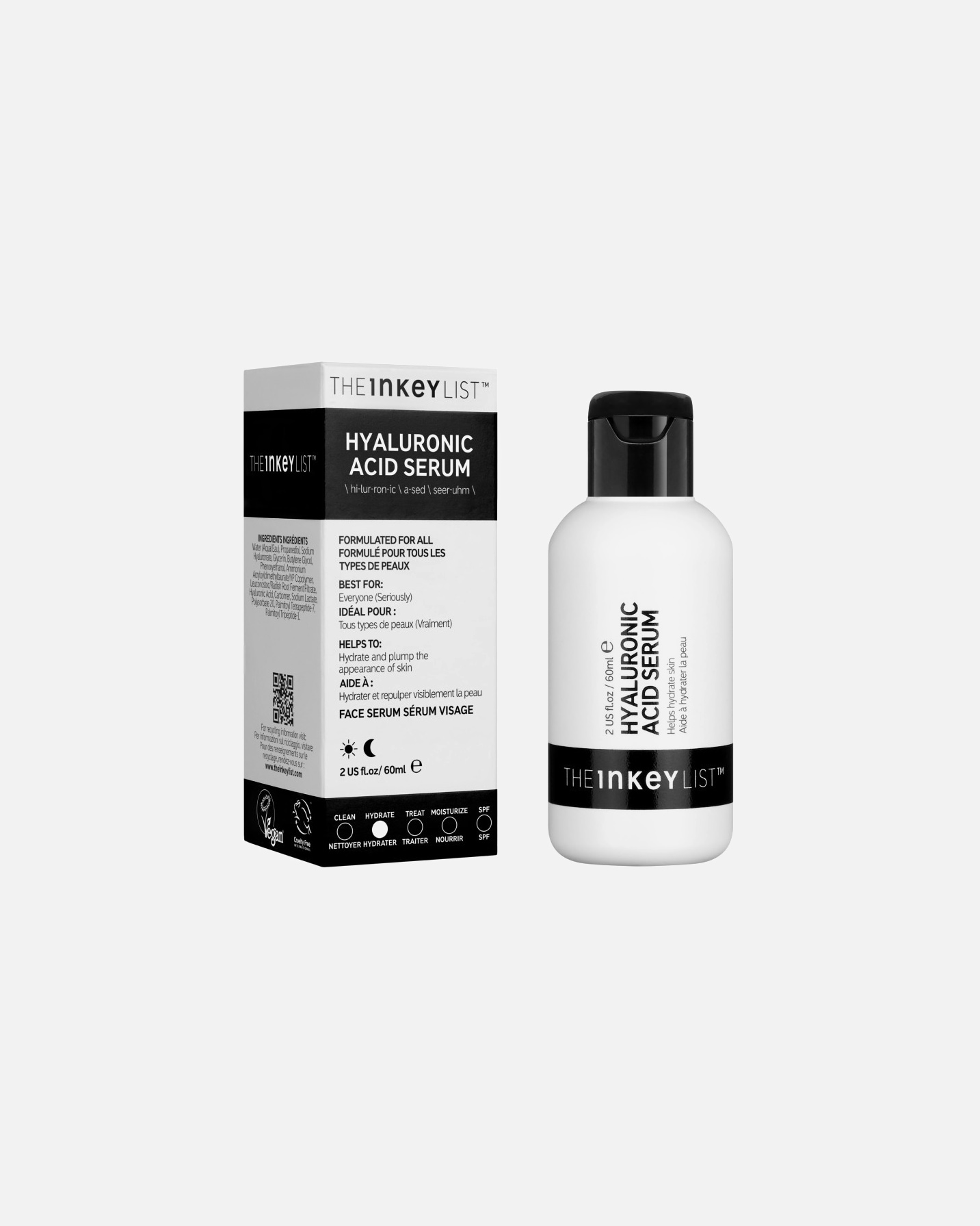 Сыворотка с гиалуроновой кислотой The Inkey List, 60 мл
Сыворотка с гиалуроновой кислотой The Inkey List, 60 мл