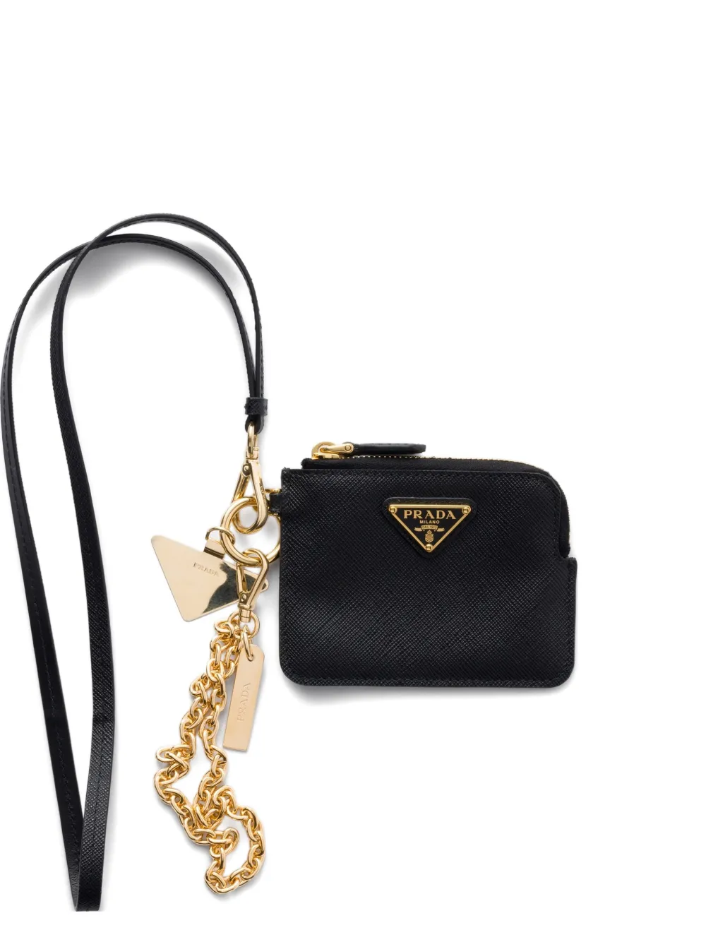 Кошелек с логотипом Prada, черный
Кошелек с логотипом Prada, черный