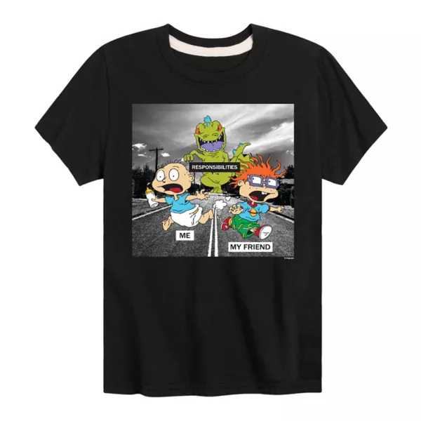 Футболка с мемом «Ох уж эти детки» для мальчиков 8-20 лет Nickelodeon, черный
Футболка с мемом «Ох уж эти детки» для мальчиков 8-20 лет Nickelodeon, черный