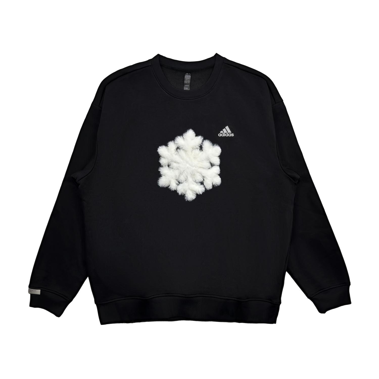 Adidas Толстовка унисекс, черные, с круглым вырезом, утолщенные, стандартного размера
Adidas Толстовка унисекс, черные, с круглым вырезом, утолщенные, стандартного размера