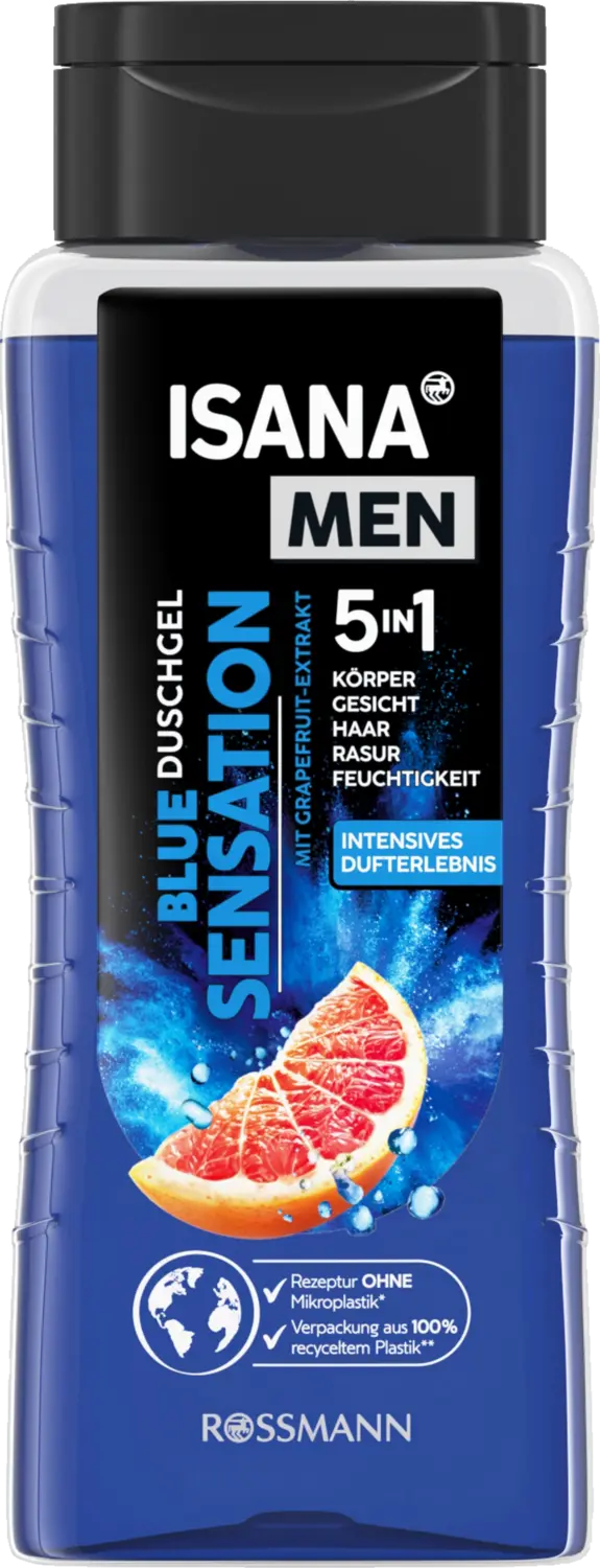 Гель для душа ISANA MEN 5in1 Duschgel Blue Sensation
Гель для душа ISANA MEN 5in1 Duschgel Blue Sensation