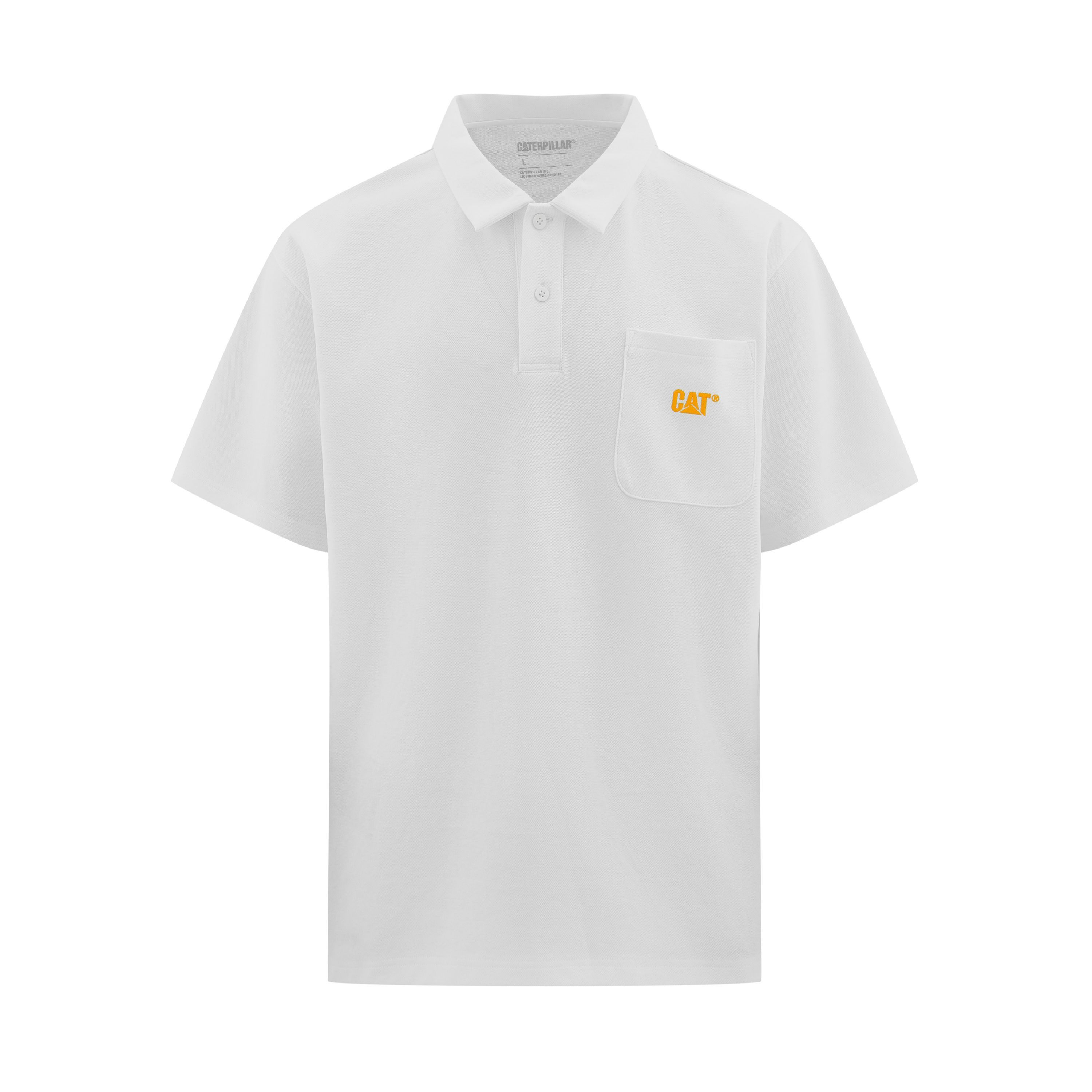Мужская поло CAT, белый
Мужская поло CAT, белый