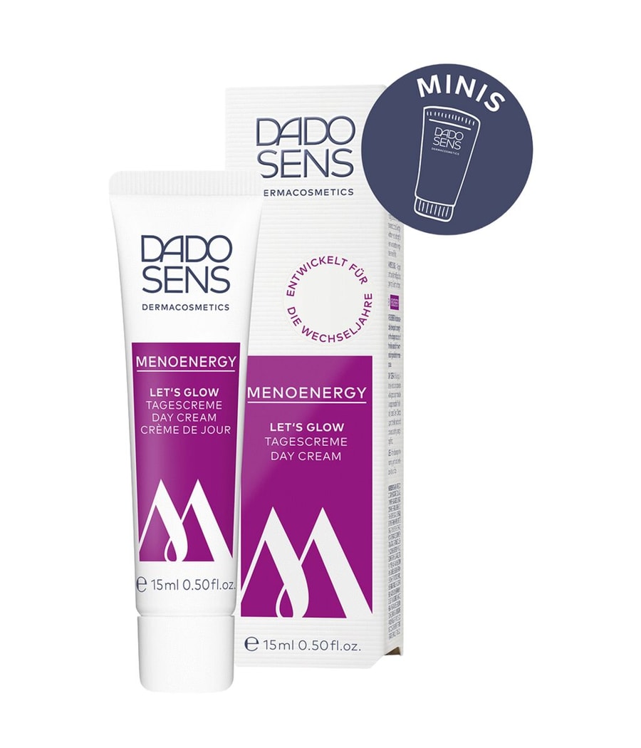 Дневной крем Dado Sens Menoenergy Let's Glow, 15 ml
Дневной крем Dado Sens Menoenergy Let's Glow, 15 ml