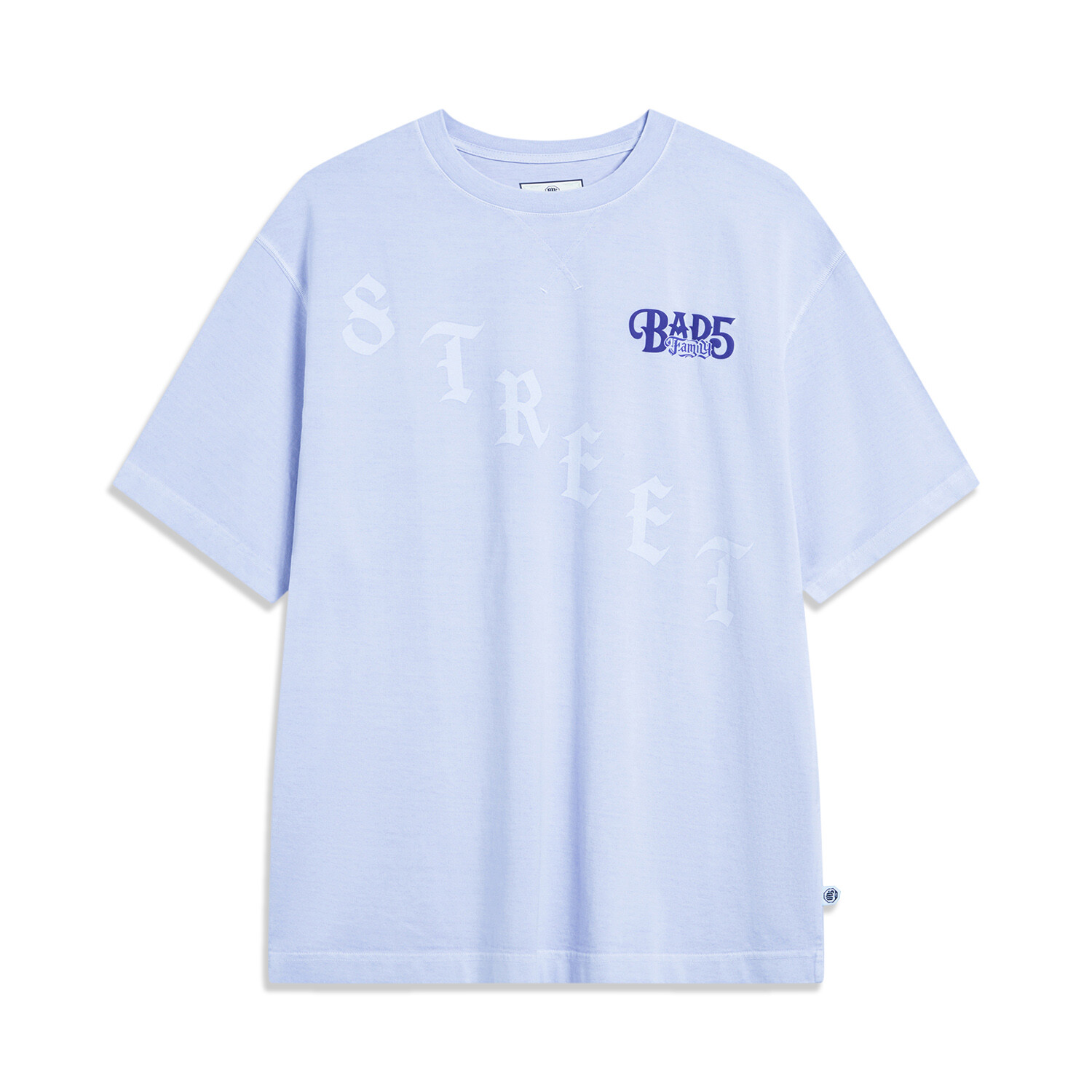 Футболка Badfive унисекс фиолетово-дымчато-голубая Lining, синий
Футболка Badfive унисекс фиолетово-дымчато-голубая Lining, синий