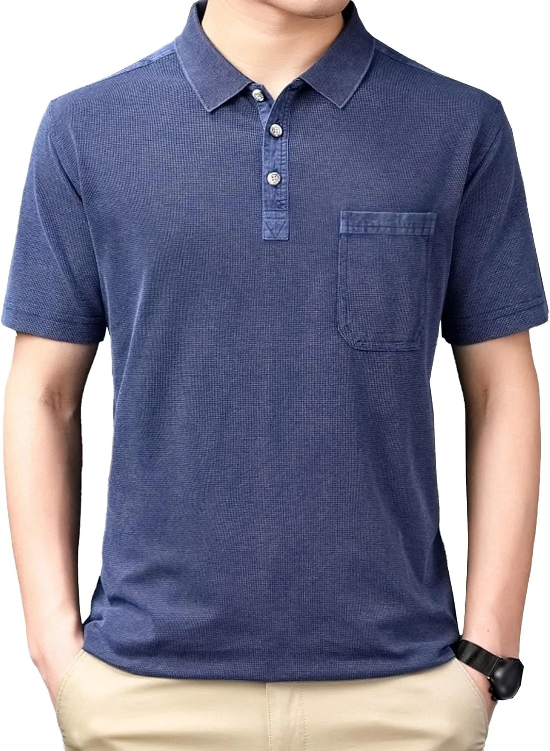 Мужская рубашка с лацканами и нагрудным карманом Zylphorix
Мужская рубашка с лацканами и нагрудным карманом Zylphorix