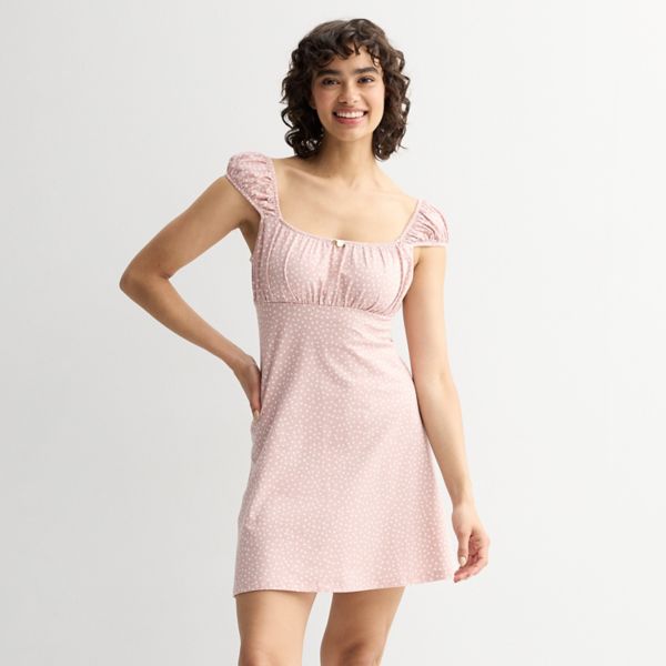 Мини-платье с короткими рукавами для девочек So, цвет blush ditsy
Мини-платье с короткими рукавами для девочек So, цвет blush ditsy