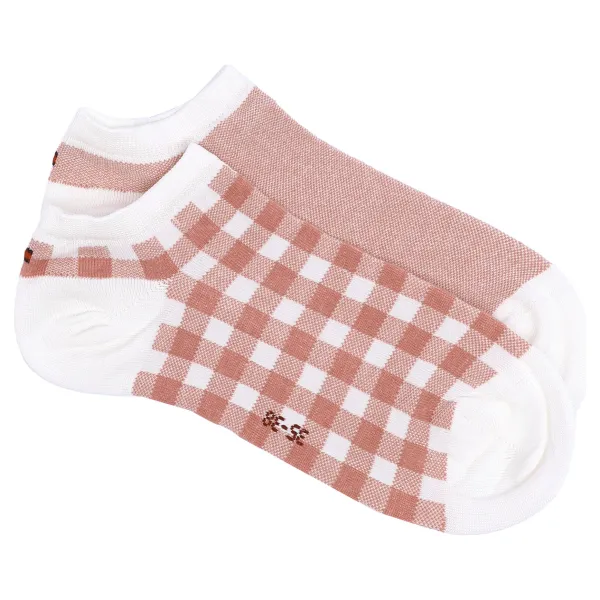 Две пары носков в клетчатую клетку с птичьим глазом Tommy Hilfiger, розовый
Две пары носков в клетчатую клетку с птичьим глазом Tommy Hilfiger, розовый