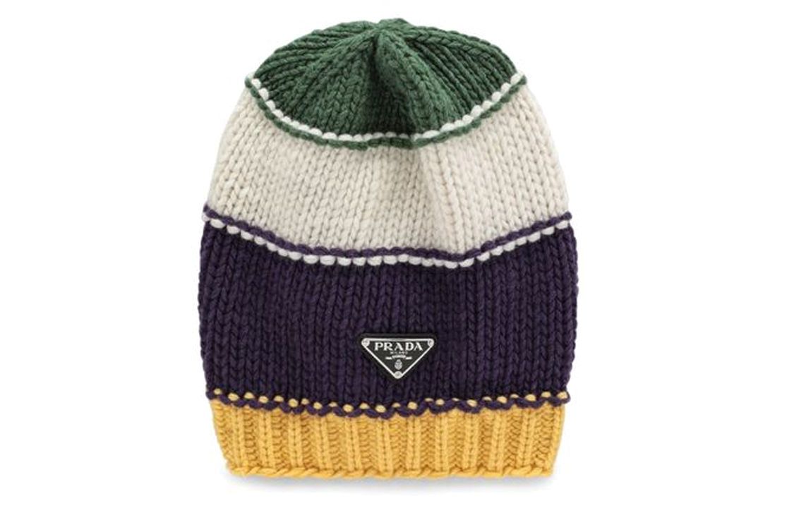 Шерстяная шапка-бини женские, разноцветный Prada, мультиколор
Шерстяная шапка-бини женские, разноцветный Prada, мультиколор