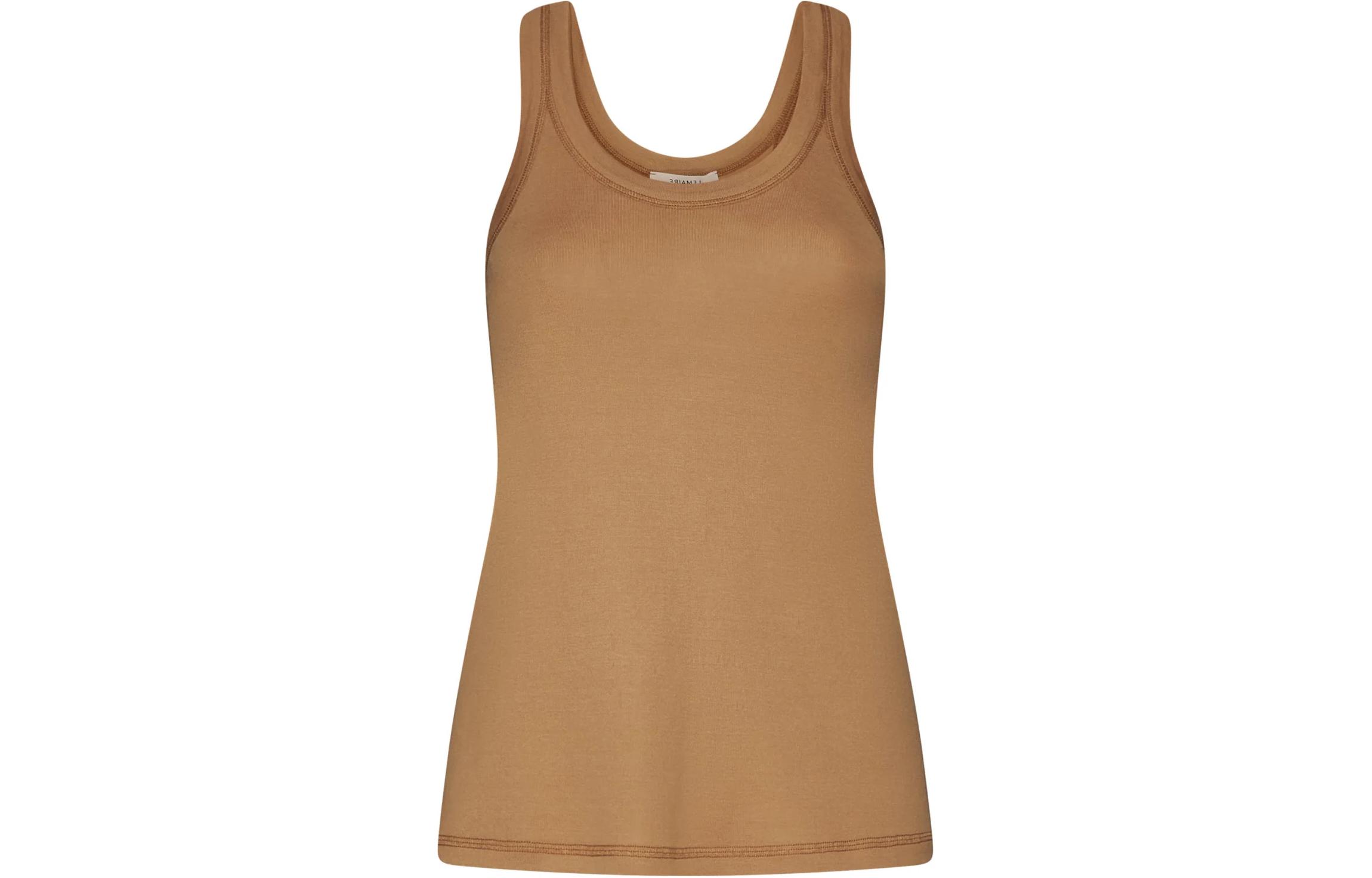 Sleeveless Ribbed Knit Tank Top Lemaire, коричневый
Sleeveless Ribbed Knit Tank Top Lemaire, коричневый