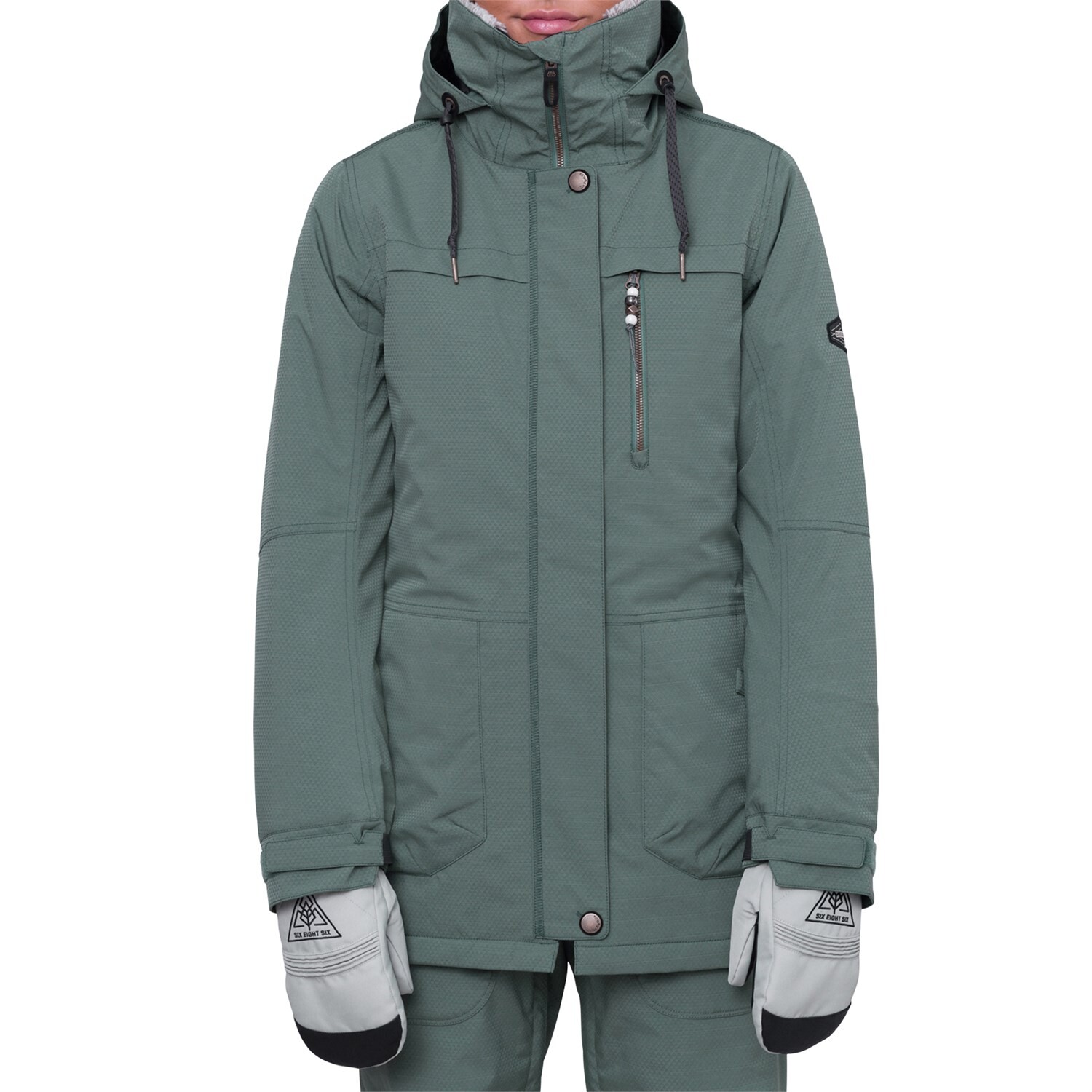 Утепленная куртка 686 Spirit Insulated, зеленый
Утепленная куртка 686 Spirit Insulated, зеленый