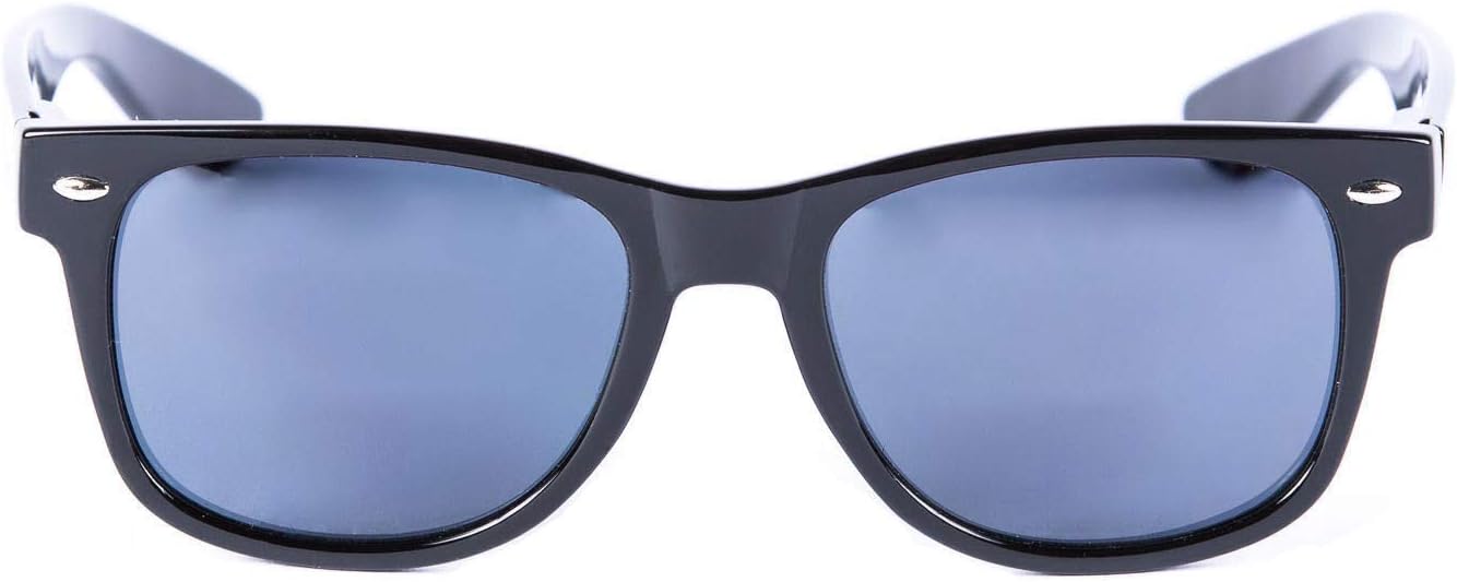 Классические солнцезащитные очки для чтения Mass Vision с полными линзами (без бифокальных) унисекс, пружинными шарнирами и максимальной защитой от УФ-излучения, Black
Классические солнцезащитные очки для чтения Mass Vision с полными линзами (без бифокальных) унисекс, пружинными шарнирами и максимальной защитой от УФ-излучения, Black