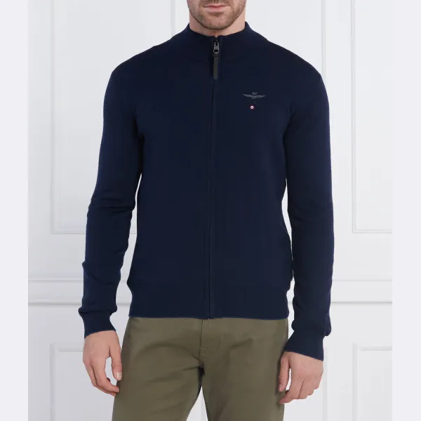 Шерстяной свитер обычного кроя Aeronautica Militare, синий
Шерстяной свитер обычного кроя Aeronautica Militare, синий