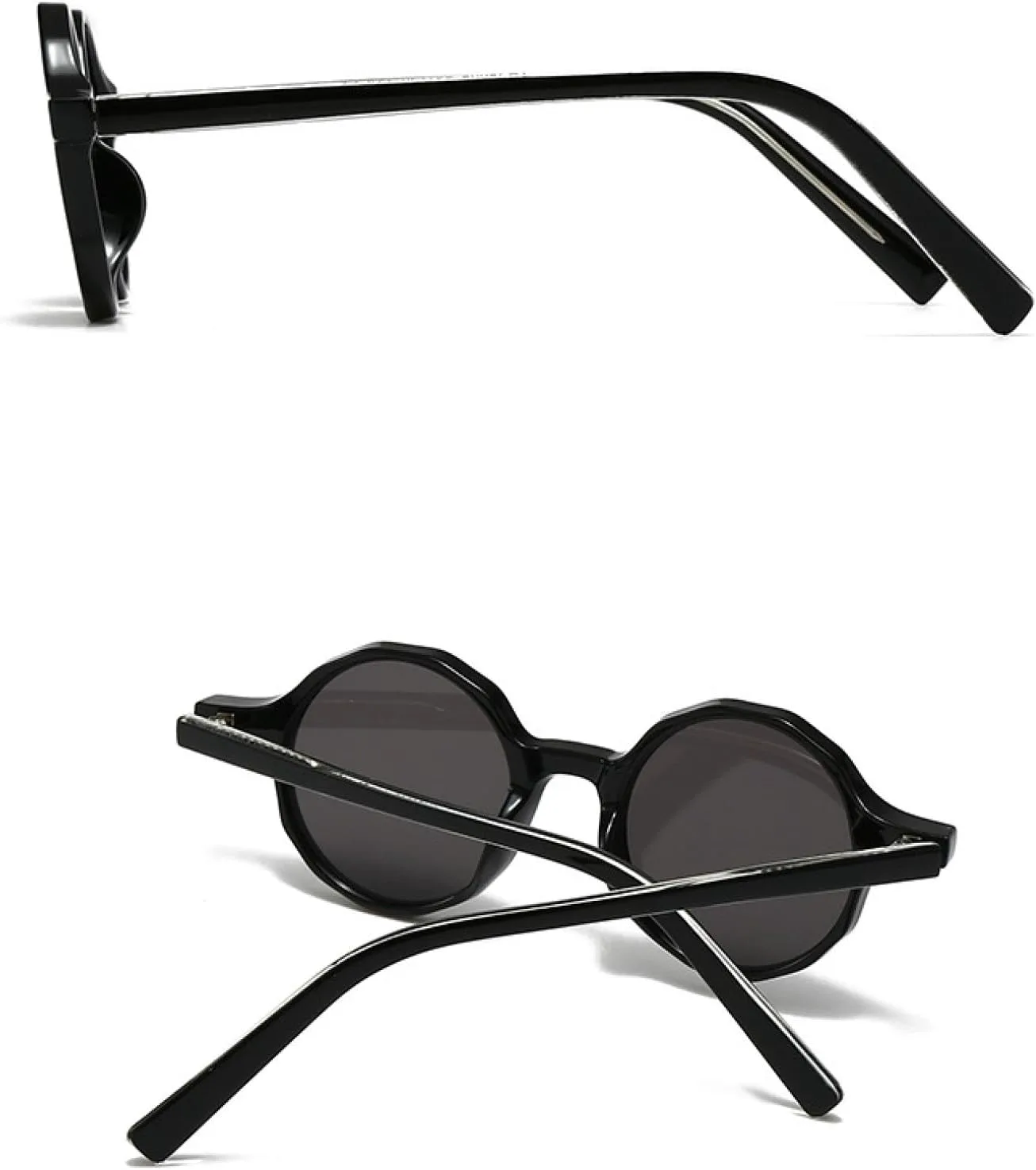 Ретро круглые солнцезащитные очки для женщин, модные градиентные очки с защитой от УФ-излучения UV400 для мужчин, трендовый стиль панк TVTBBVV, C1 Black Black
Ретро круглые солнцезащитные очки для женщин, модные градиентные очки с защитой от УФ-излучения UV400 для мужчин, трендовый стиль панк TVTBBVV, C1 Black Black