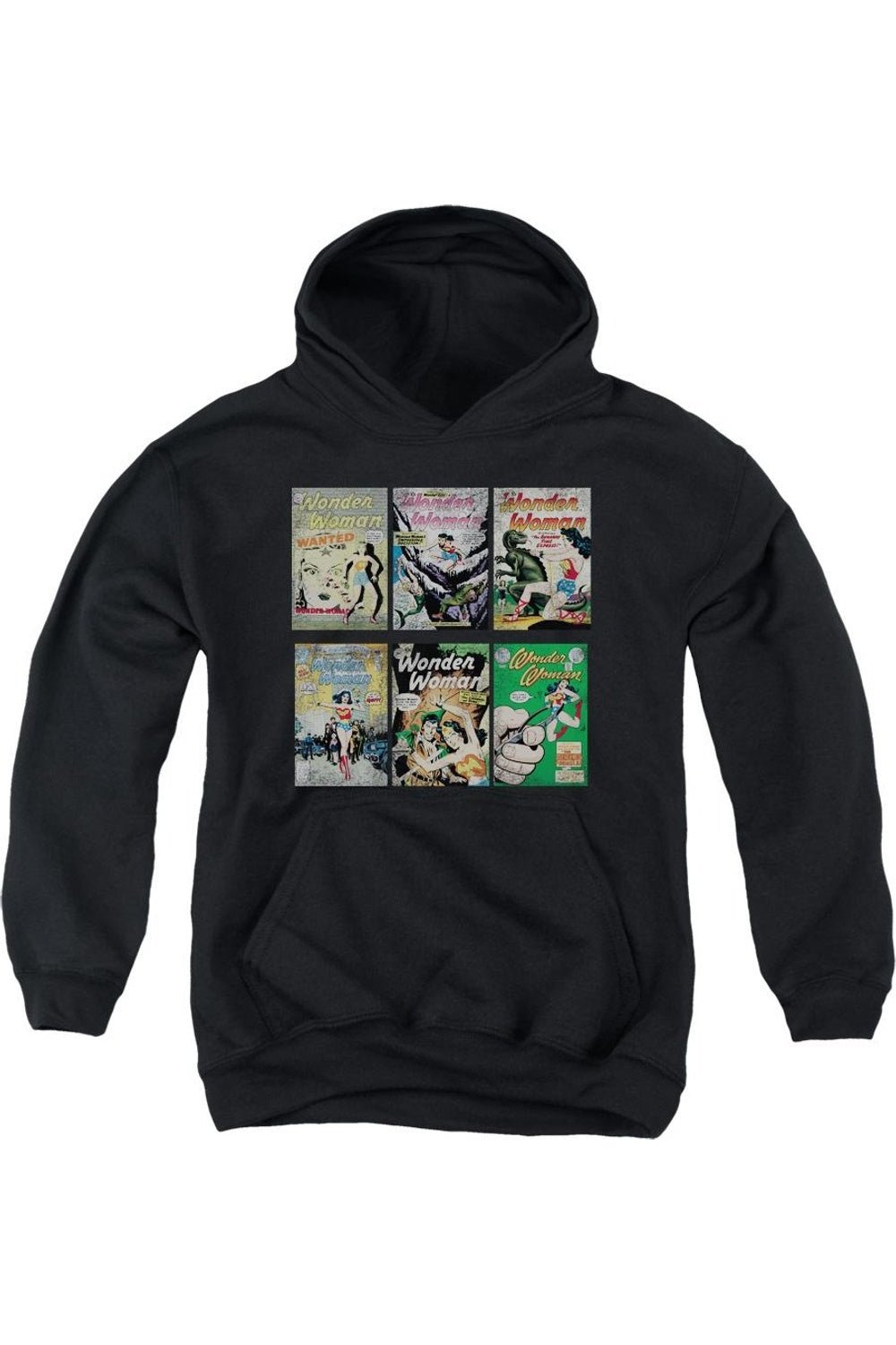 Толстовка с капюшоном DC Comics Wonder Woman Covers Youth Gildan, черный
Толстовка с капюшоном DC Comics Wonder Woman Covers Youth Gildan, черный