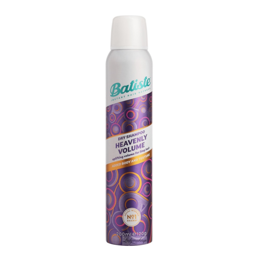 Шампунь для сухих волос со свежим ароматом heavenly volume dry shampoo Batiste, 200 мл
Шампунь для сухих волос со свежим ароматом heavenly volume dry shampoo Batiste, 200 мл