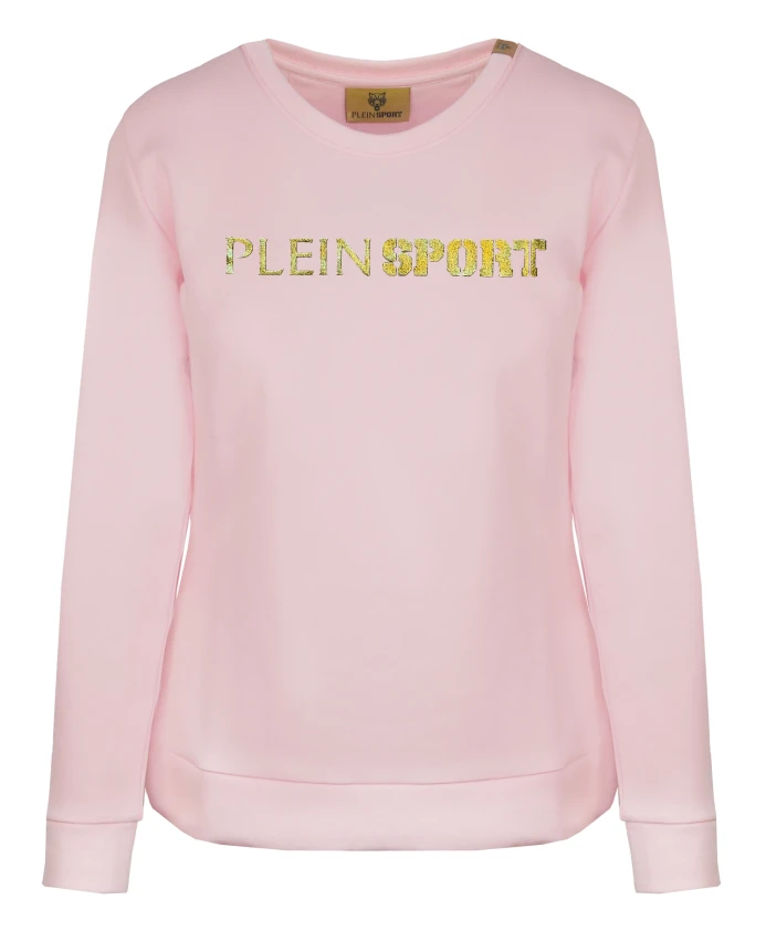 Спортивный пуловер с длинными рукавами и круглым вырезом Plein Sport, розовый
Спортивный пуловер с длинными рукавами и круглым вырезом Plein Sport, розовый