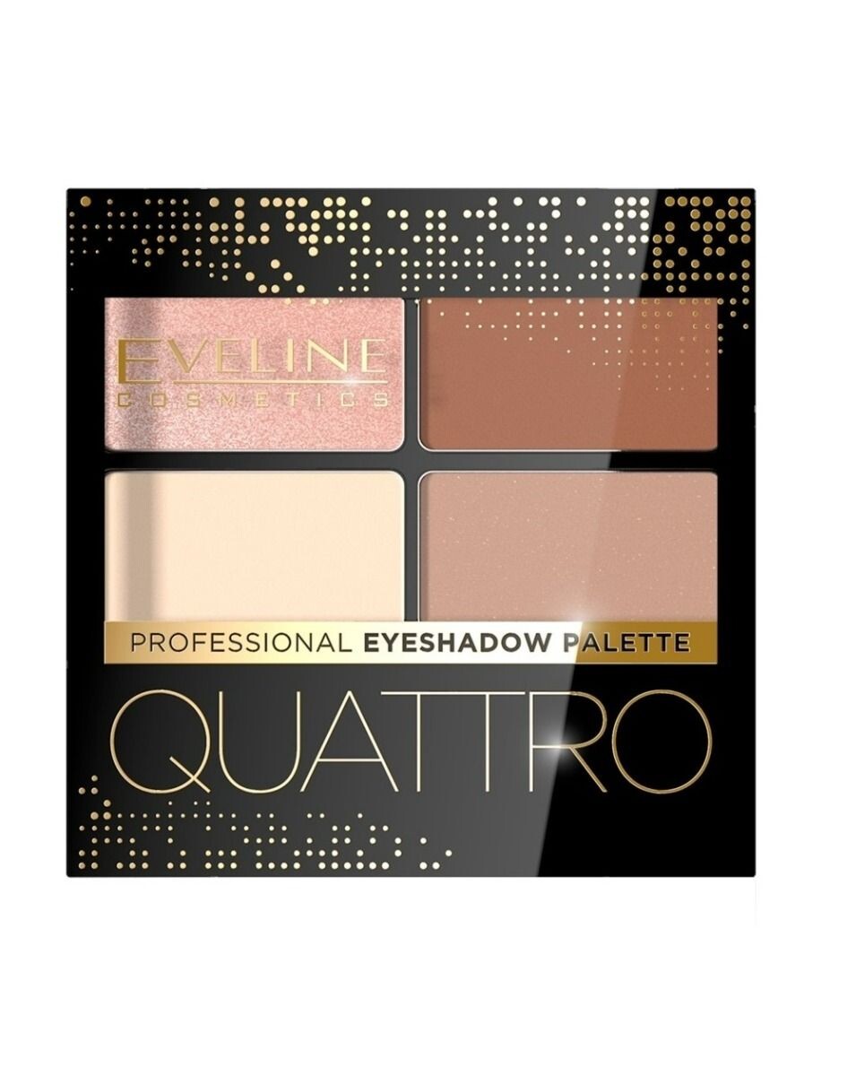 Eveline Quattro палитра теней, 3.2 g
Eveline Quattro палитра теней, 3.2 g