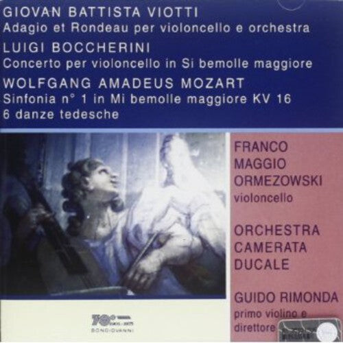 CD диск Viotti / Boccherini / Mozart / Rimonda: Adagio & Rondeau for Cello & Orchestra
CD диск Viotti / Boccherini / Mozart / Rimonda: Adagio & Rondeau for Cello & Orchestra