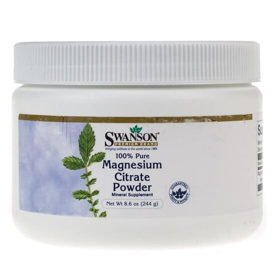 Swanson, Порошок цитрата магния, 244 г
Swanson, Порошок цитрата магния, 244 г