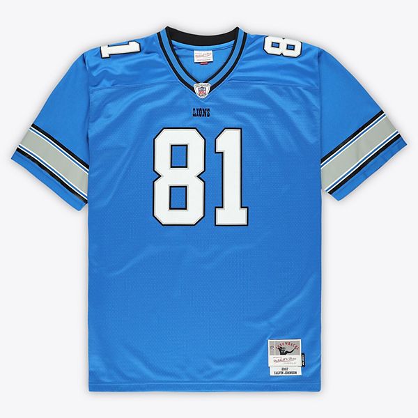 Мужская футболка Calvin Johnson синяя Detroit Lions Big & Tall 2007 Legacy Retired Player Mitchell & Ness
Мужская футболка Calvin Johnson синяя Detroit Lions Big & Tall 2007 Legacy Retired Player Mitchell & Ness