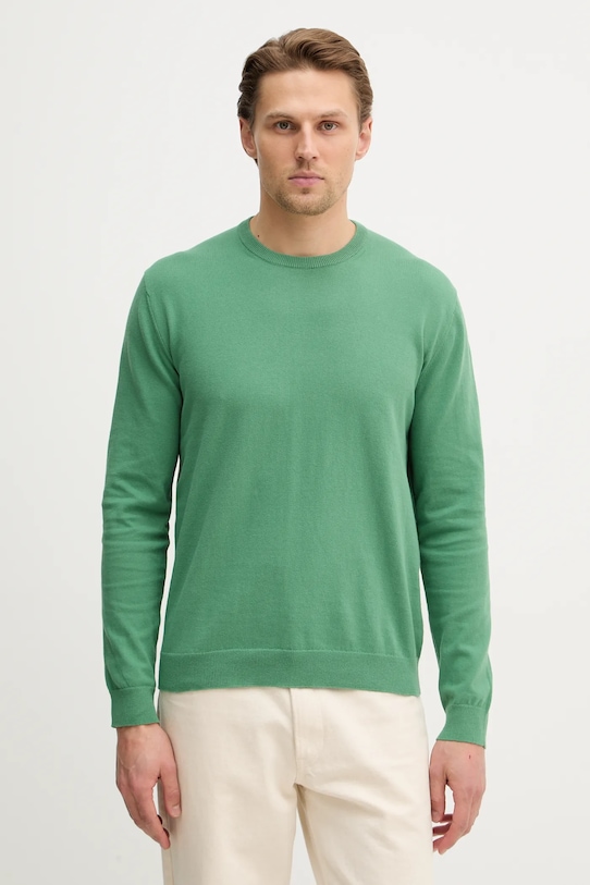 Хлопковый свитер United Colors of Benetton, зеленый
Хлопковый свитер United Colors of Benetton, зеленый