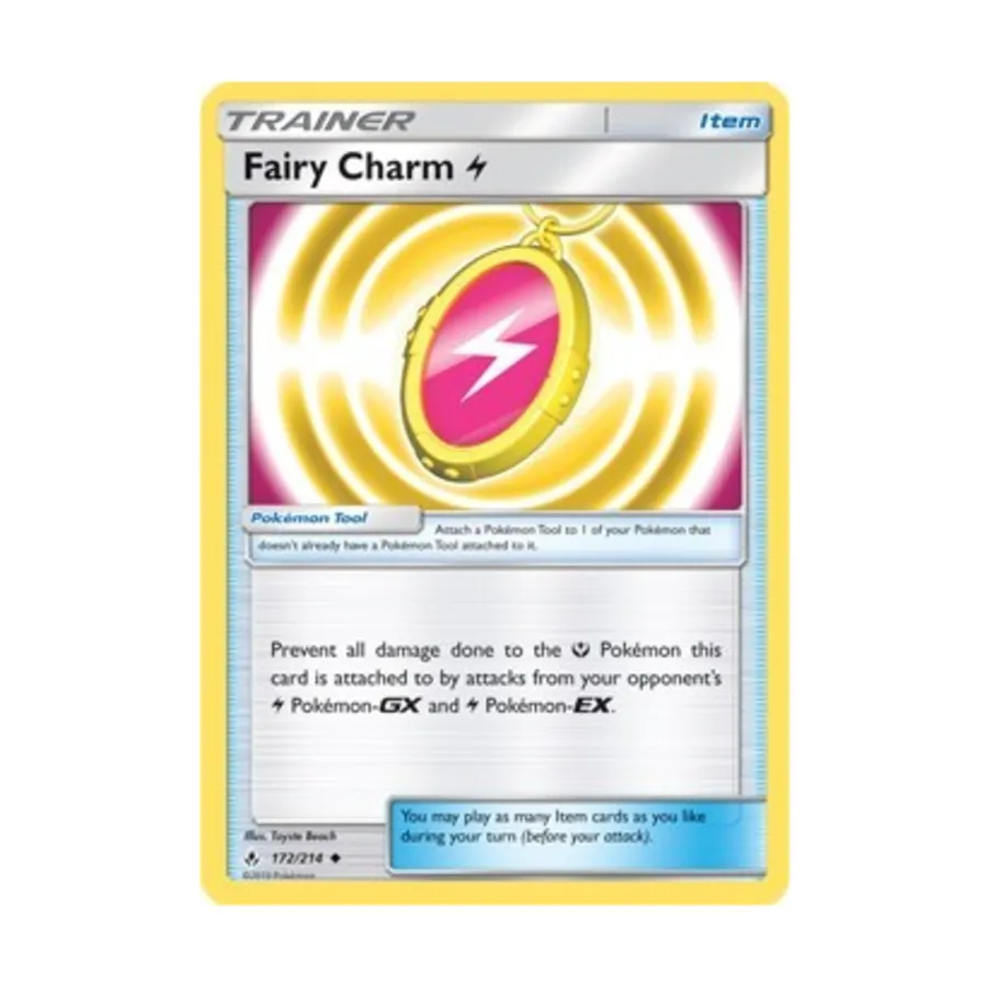 CCG Оберег Феи L (U) #172, Pokemon - SM - Unbroken Bonds - Singles
CCG Оберег Феи L (U) #172, Pokemon - SM - Unbroken Bonds - Singles