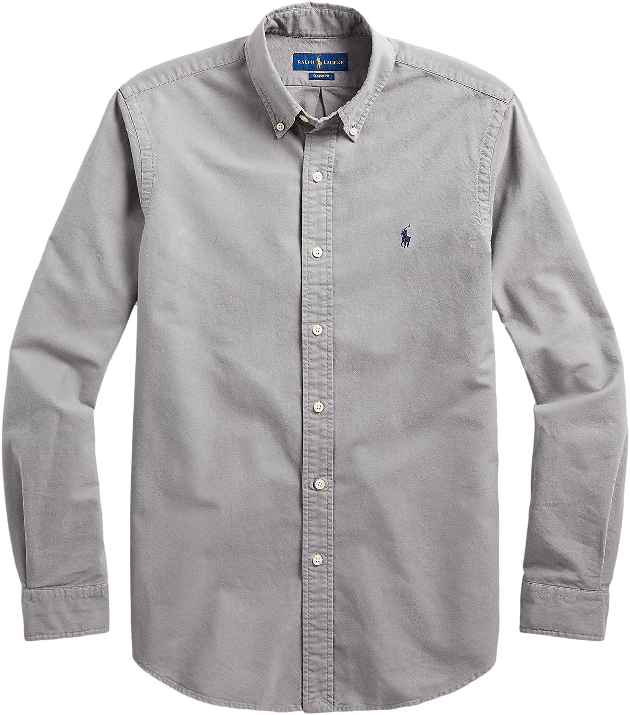 POLO RALPH LAUREN Мужская классическая клетчатая оксфордская рабочая рубашка с длинным рукавом, (Spring/Summer 2021) Basic Grey
POLO RALPH LAUREN Мужская классическая клетчатая оксфордская рабочая рубашка с длинным рукавом, (Spring/Summer 2021) Basic Grey
