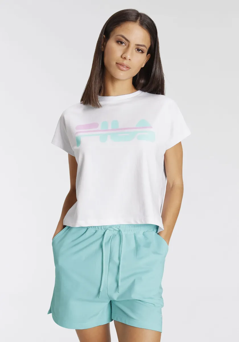 Fila Пижама (набор, 2 шт.), с логотипом бренда спереди, цвет Weiß-Mint-Babyrosa 
Fila Пижама (набор, 2 шт.), с логотипом бренда спереди, цвет Weiß-Mint-Babyrosa