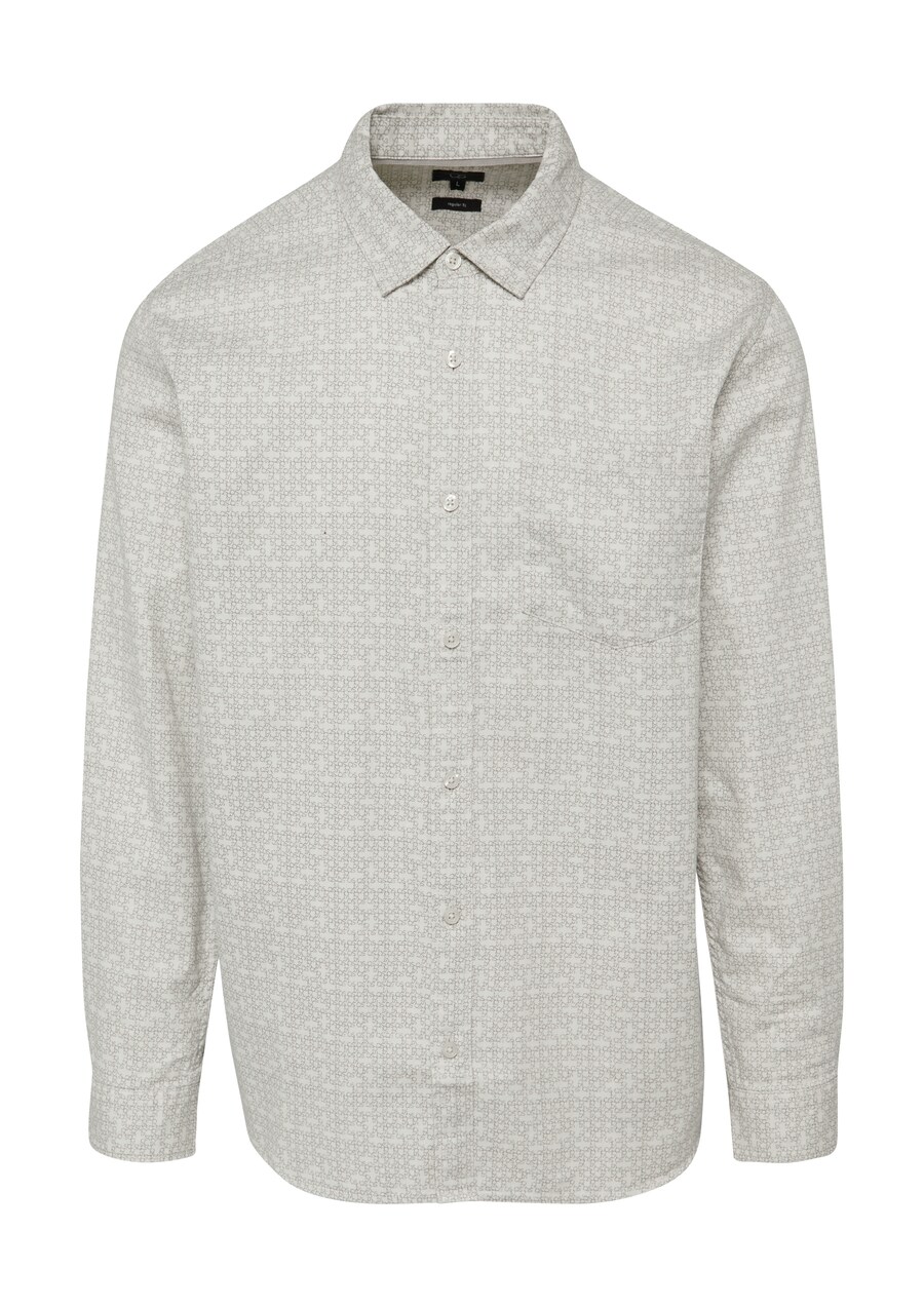 Рубашка на пуговицах классического кроя QS, экрю
Рубашка на пуговицах классического кроя QS, экрю