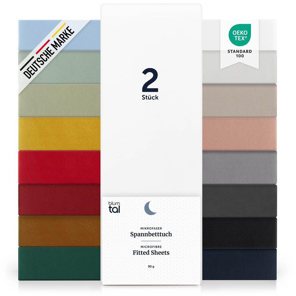 Подогнанные простыни Blumtal 80x200 упаковка из 2 шт. – подогнанные листы – допускается
Подогнанные простыни Blumtal 80x200 упаковка из 2 шт. – подогнанные листы – допускается
