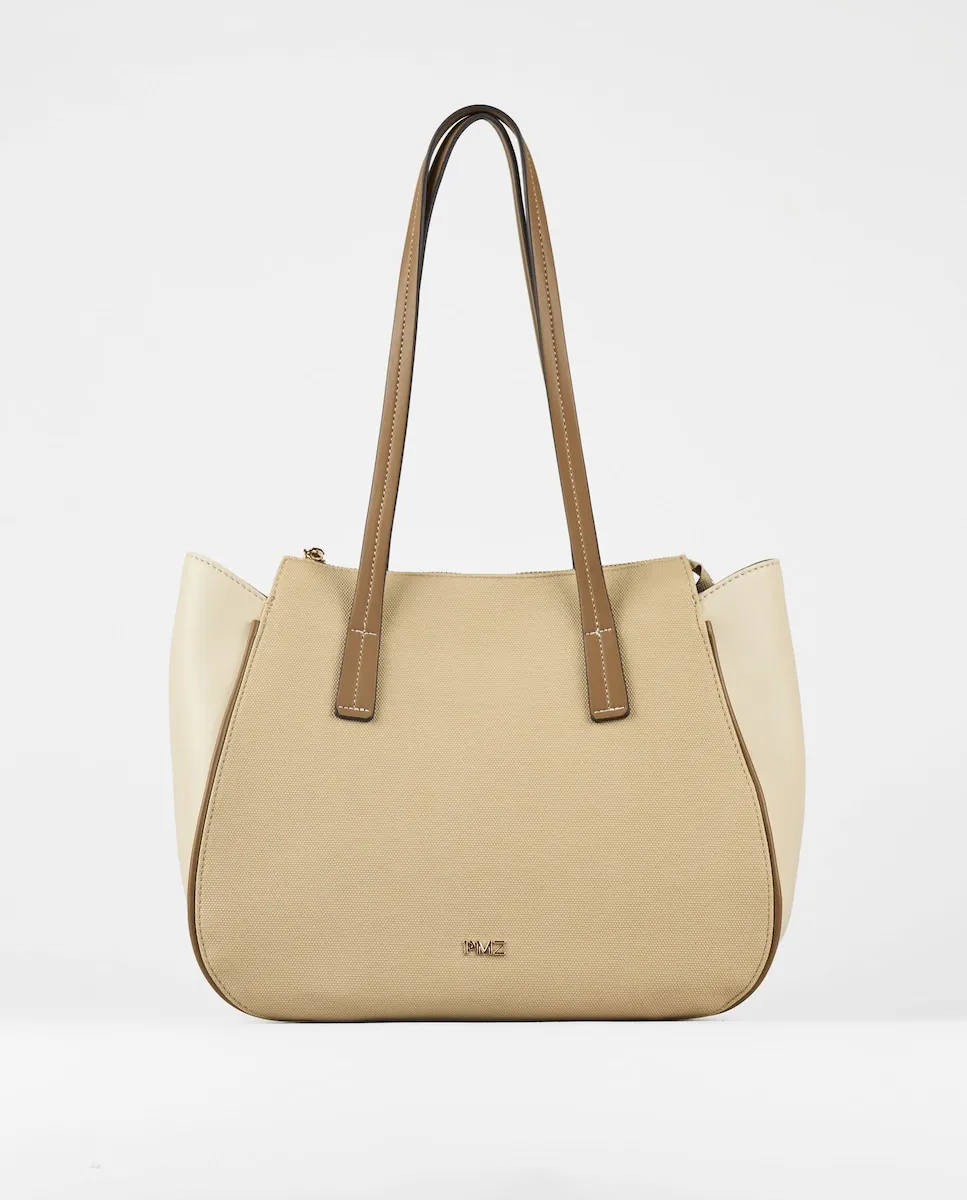 Женская комбинированная сумка через плечо PACOMARTINEZ, бежевый
Женская комбинированная сумка через плечо PACOMARTINEZ, бежевый