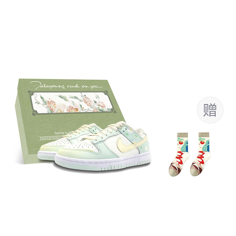 Кроссовки Nike Dunk Skateboarding Shoes Women's Low-top Yellow/green, светло-зеленый
Кроссовки Nike Dunk Skateboarding Shoes Women's Low-top Yellow/green, светло-зеленый