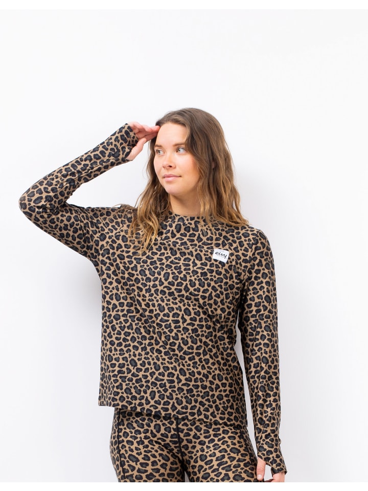 Рубашка с длинными рукавами и леопардовым принтом eivy
Рубашка с длинными рукавами и леопардовым принтом eivy