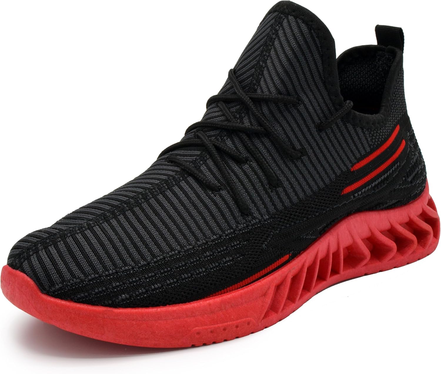 Мужские трикотажные кроссовки-джоггеры AKADEMIKS, дышащие беговые кроссовки для спорта и повседневной носки, черный/красный
Мужские трикотажные кроссовки-джоггеры AKADEMIKS, дышащие беговые кроссовки для спорта и повседневной носки, черный/красный