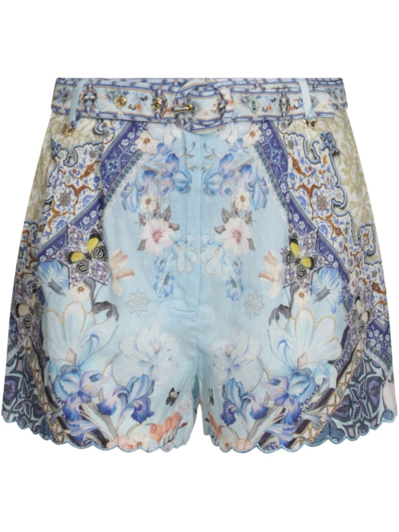 Camilla шорты с принтом, синий 
Camilla шорты с принтом, синий
