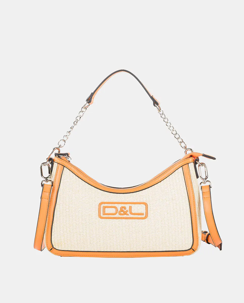 Маленькая сумка через плечо с цепочной ручкой и регулируемым ремнем Devota & Lomba, оранжевый
Маленькая сумка через плечо с цепочной ручкой и регулируемым ремнем Devota & Lomba, оранжевый