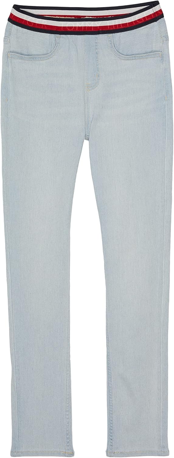 Детские женские джеггинсы Tommy Hilfiger Kids с пятью карманами, черные (для малышей), Bowery Wash
Детские женские джеггинсы Tommy Hilfiger Kids с пятью карманами, черные (для малышей), Bowery Wash