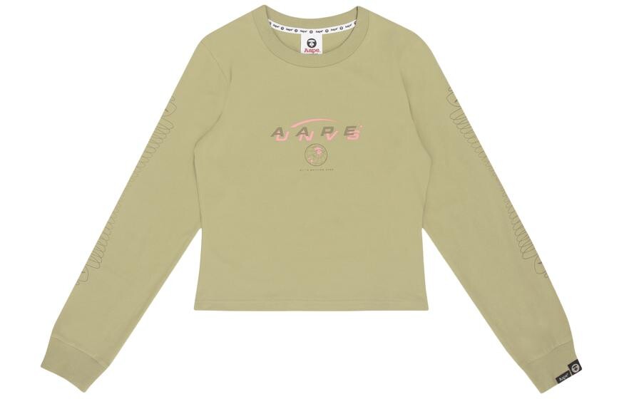 Футболка женская коричневая Aape 
Футболка женская коричневая Aape
