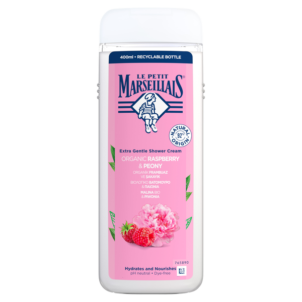 Кремовый гель для душа органическая малина и пион, 400 мл Le Petit Marseillais Raspberry&Peony
Кремовый гель для душа органическая малина и пион, 400 мл Le Petit Marseillais Raspberry&Peony